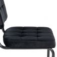 KICK IVY Tubular Frame Chair - Black