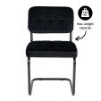 KICK IVY Tubular Frame Chair - Black