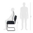 KICK IVY Tubular Frame Chair - Black