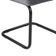 KICK IVY Tubular Frame Chair - Dark Grey