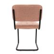 Kick Yves Tubular Frame Chair - Pink