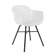 Set of 4 KICK INDY Garden Chair - White