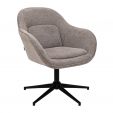 Kick swivel armchair Lux - Taupe