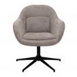 Kick swivel armchair Lux - Taupe