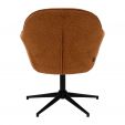 Kick swivel armchair Lux - Terra