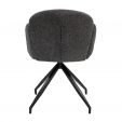 Kick swivel chair Aiko - Dark Grey