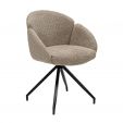 Kick swivel chair Aiko - Beige