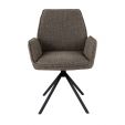 Kick swivel chair Alex - Taupe