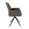 Kick swivel chair Alex - Taupe