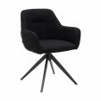 Kick swivel chair Arne - Black