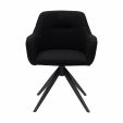 Kick swivel chair Arne - Black