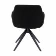 Kick swivel chair Arne - Black