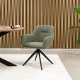 Kick swivel chair Arne - Green