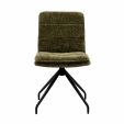 Kick swivel chair Aron - Green