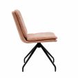 Kick swivel chair Aron - Pink