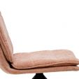 Kick swivel chair Aron - Pink