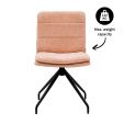 Kick swivel chair Aron - Pink