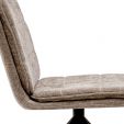 Kick swivel chair Aron - Taupe