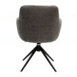 Kick swivel chair Fer - Dark Grey