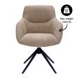 Kick swivel chair Fer - Beige