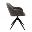 Kick swivel chair Matt - Dark Grey