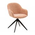 Kick swivel chair Matt - Pink