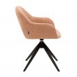 Kick swivel chair Matt - Pink