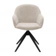 Kick swivel chair Matt - Champagne