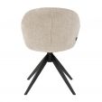 Kick swivel chair Matt - Champagne