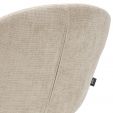 Kick swivel chair Matt - Champagne