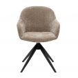 Kick swivel chair Matt - Taupe