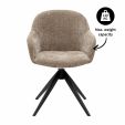 Kick swivel chair Matt - Taupe