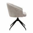 Kick swivel chair Merle - Grey