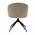 Kick swivel chair Merle - Beige