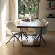 Kick dining chair Mex - Taupe