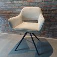 Kick swivel chair Miyo - Champagne