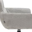 Kick swivel chair Noud - Grey