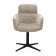 Kick swivel chair Noud - Beige