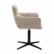 Kick swivel chair Noud - Beige