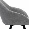 Kick swivel chair Olof - Dark Grey