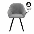 Kick swivel chair Olof - Dark Grey