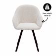 Kick swivel chair Olof - Champagne