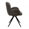 Kick swivel chair Raf - Dark Grey