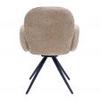 Kick swivel chair Raf - Beige