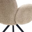 Kick swivel chair Raf - Beige