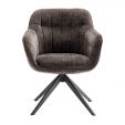 Kick swivel chair Sten - Dark Grey