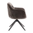 Kick swivel chair Sten - Dark Grey