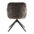 Kick swivel chair Sten - Dark Grey