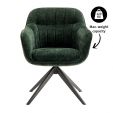 Kick swivel chair Sten - Dark Green