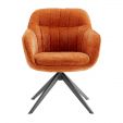 Kick swivel chair Sten - Orange